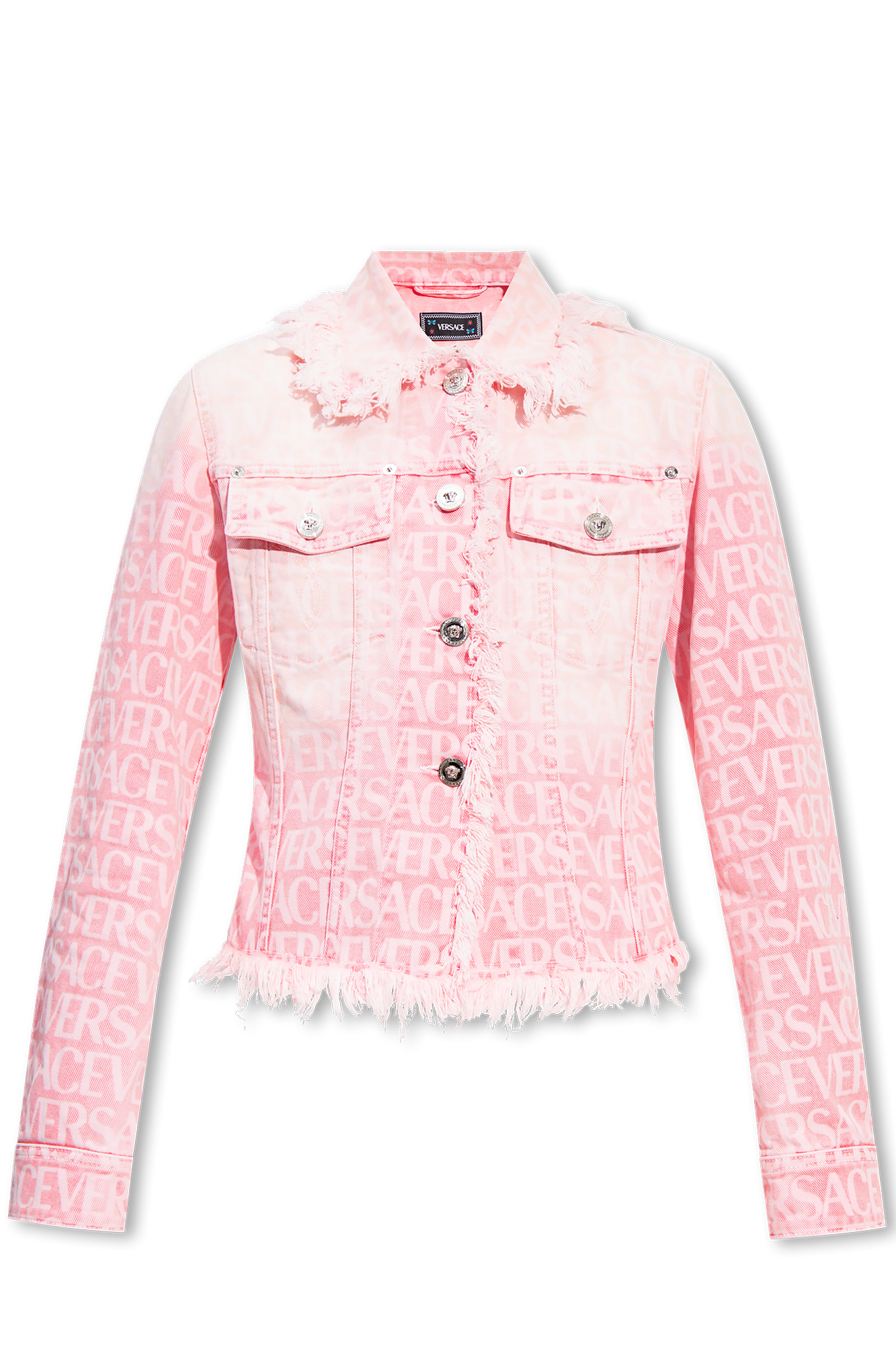 Pink denim jacket clearance canada